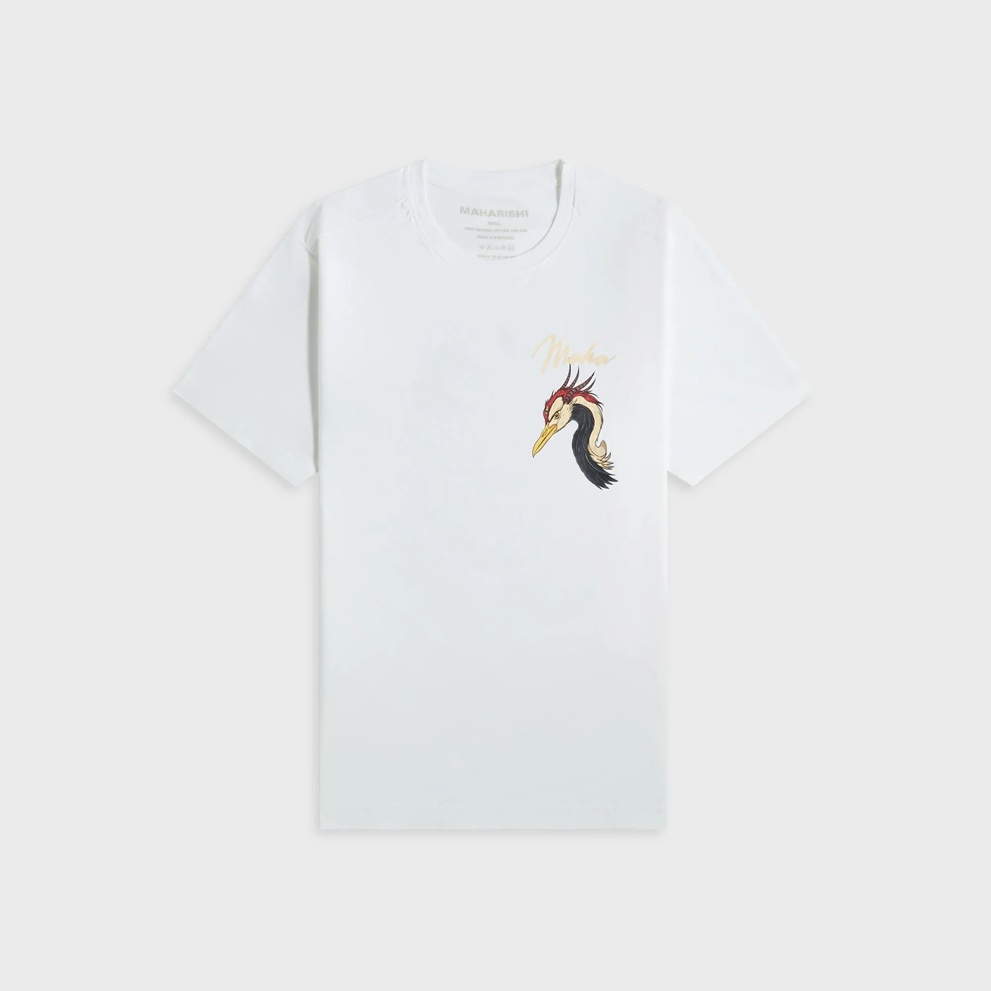 Maharishi Year of the Crane Tee - White sold by Kith