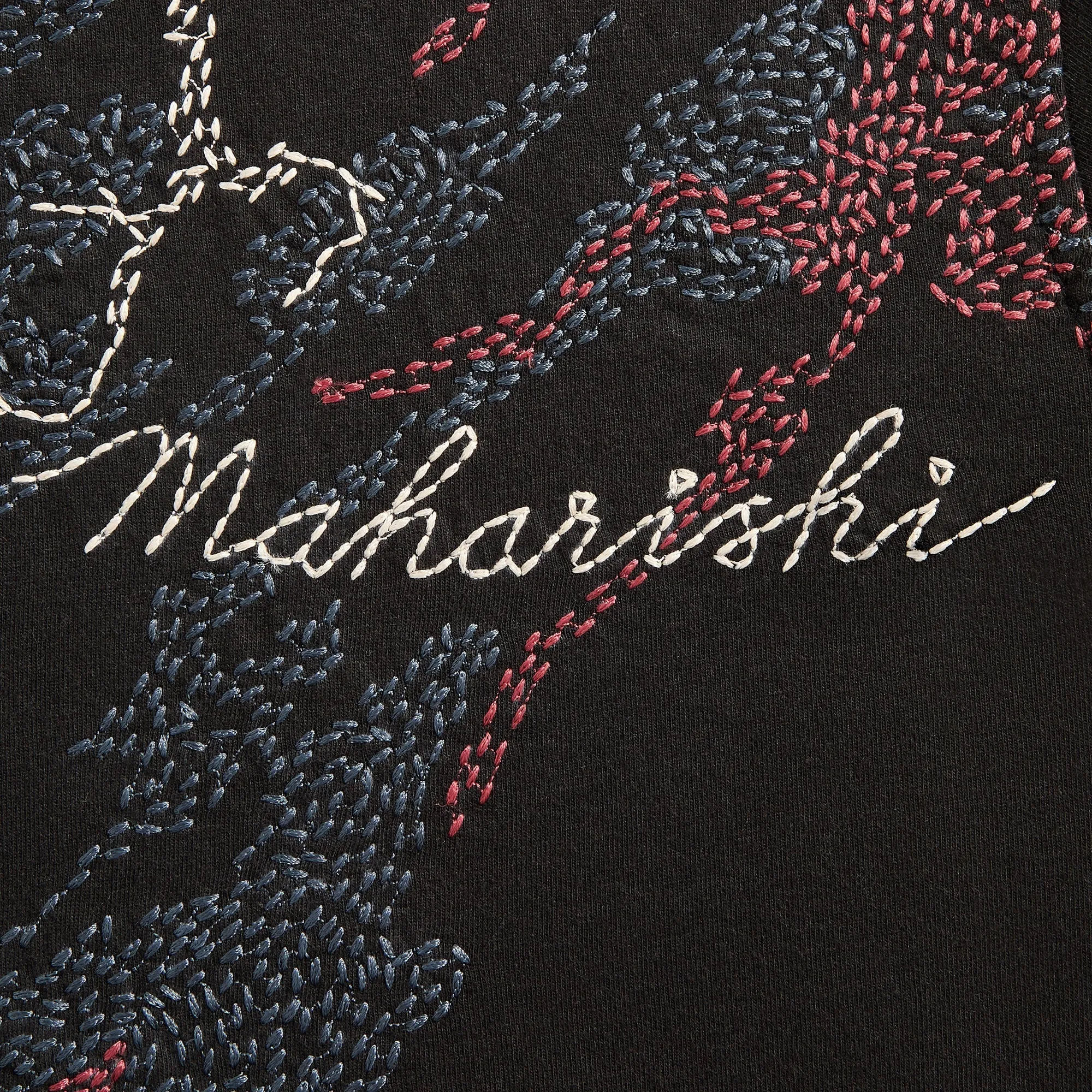 Maharishi Sashiko Bonsai Tee - Black sold by Kith product image thumbnail 3