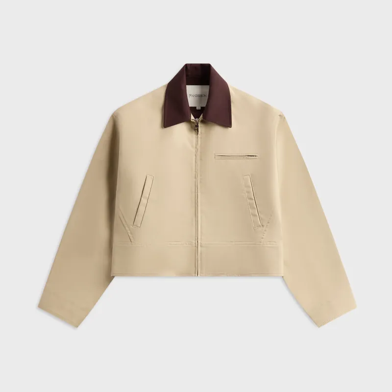JW Anderson Wear Jacket - Nougat / Chocolate sold by Kith
