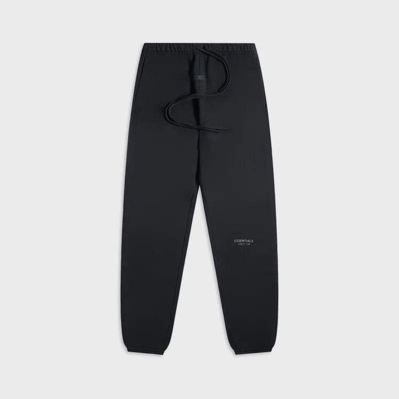 Essentials Vintage Fleece Sweatpant - Jet Black sold by Kith