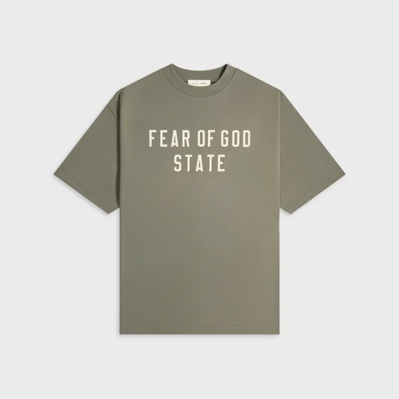 Essentials 90S Fit Tee - Moss made by Kith