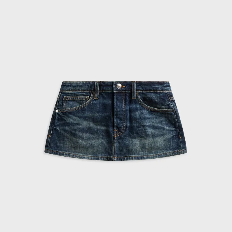 EB Denim Cherry Mini Skirt - Suntory sold by Kith