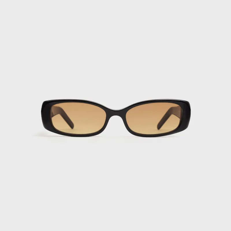 DMY Studios Billy Frames - Black / Yellow Lens sold by Kith