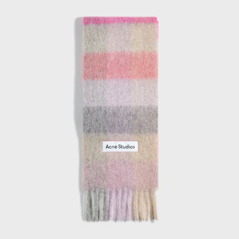 Acne Studios Scarf - Fuchsia / Lilac made by Acne Studios
