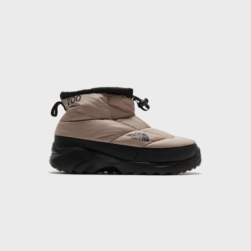 The North Face Nuptse Traction Chukka - Mushroom Grey / TNF Black sold by Kith