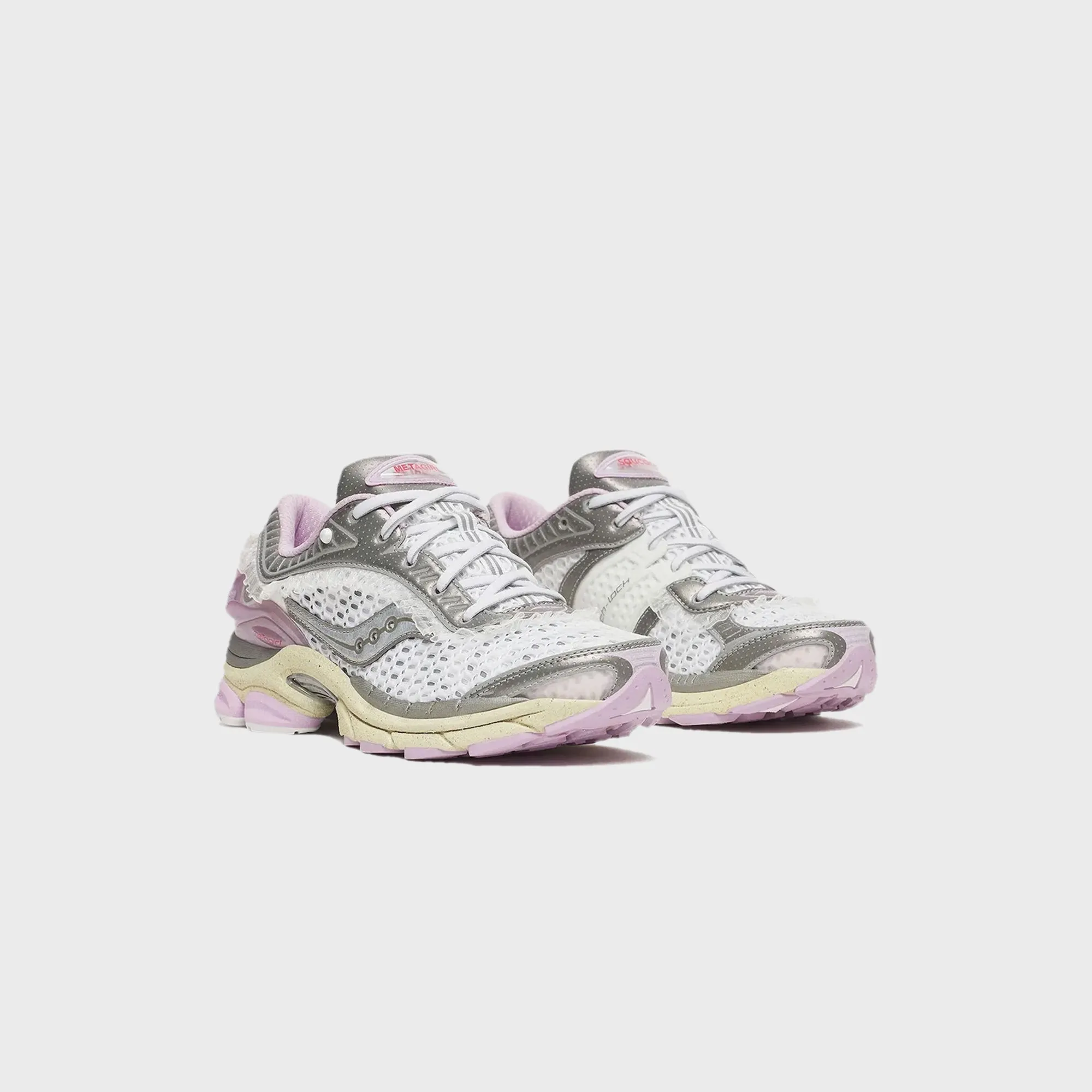 Saucony WMNS Metagirl Progrid Paramount - Moon / Lilac / Metallic Silver sold by Kith product image thumbnail 2