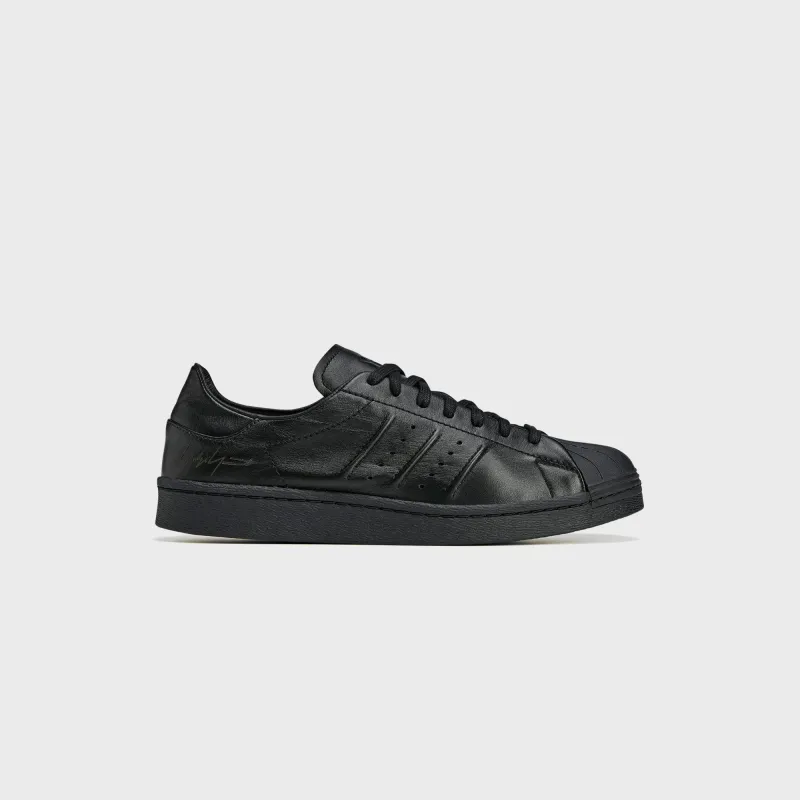 adidas x Y-3 Superstar - Black / Black / Black sold by Kith