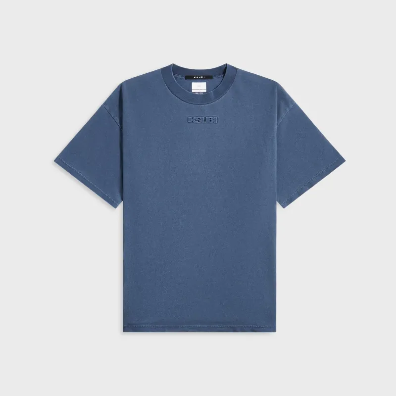 Ksubi Sott Ekcess Short Sleeve Tee - Ink Fade sold by Kith