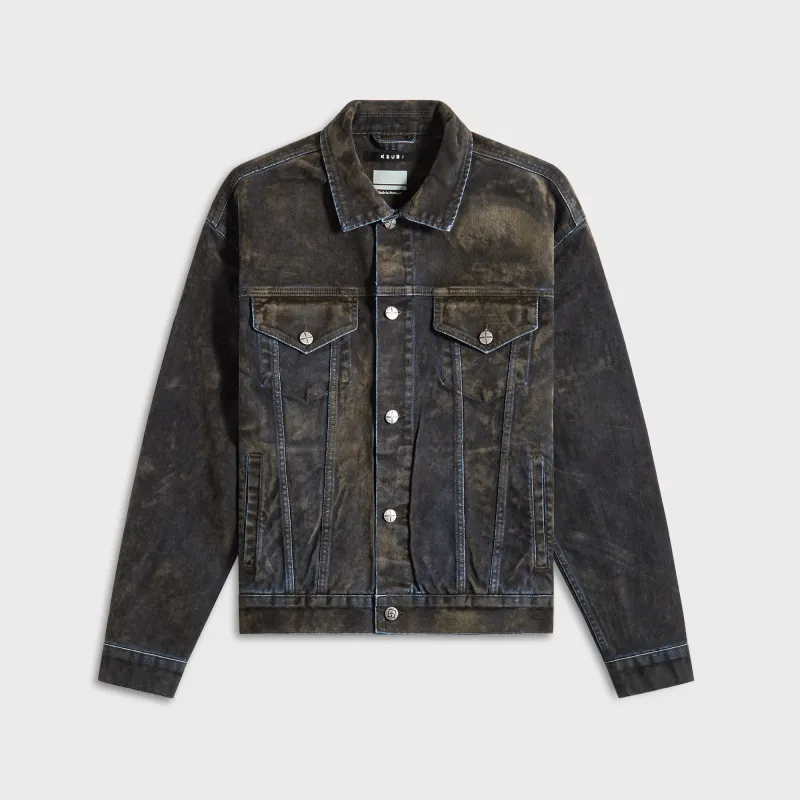 Ksubi Oh G Jacket - Blur Ink sold by Kith