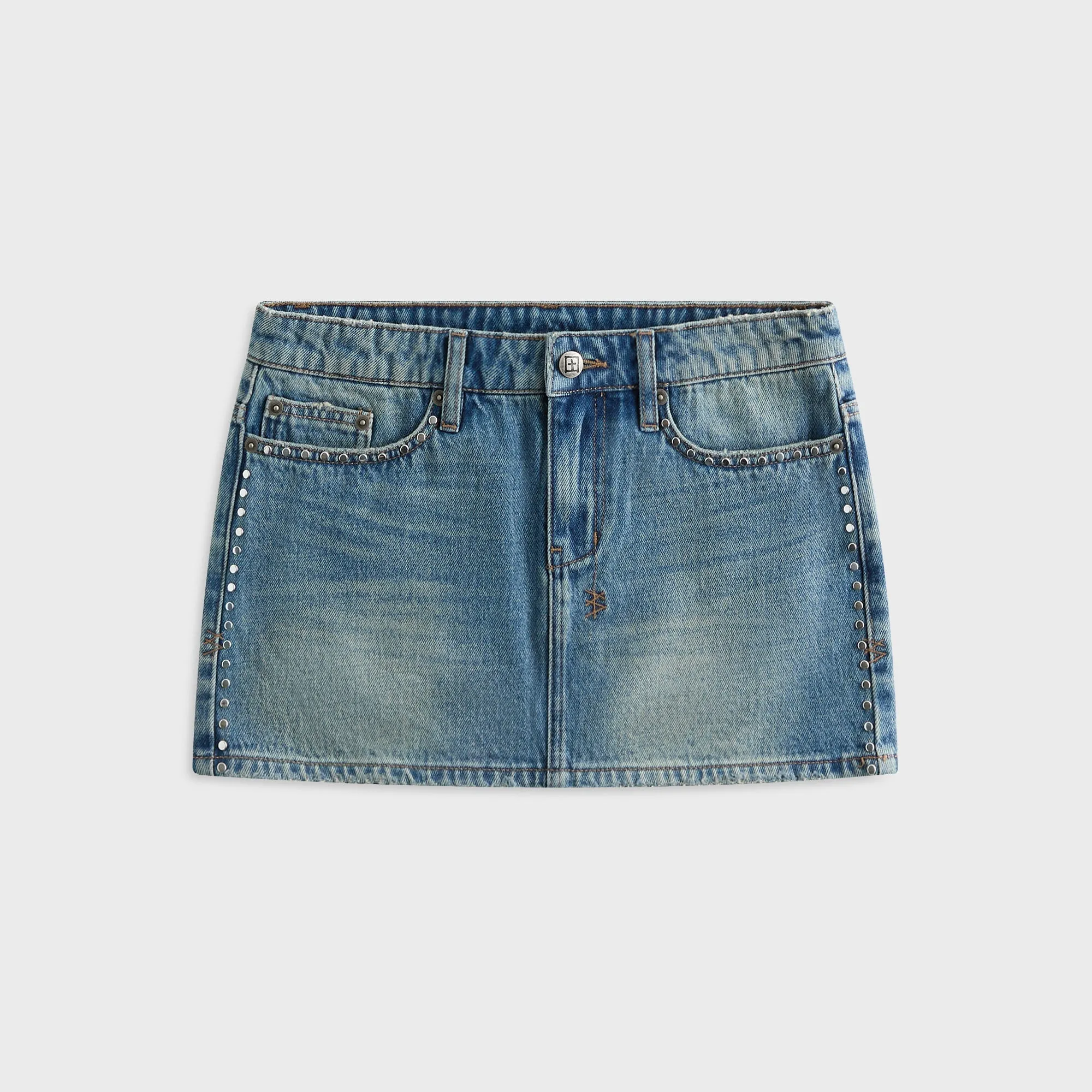 Ksubi Micro Mini Skirt - Texas Blue sold by Kith