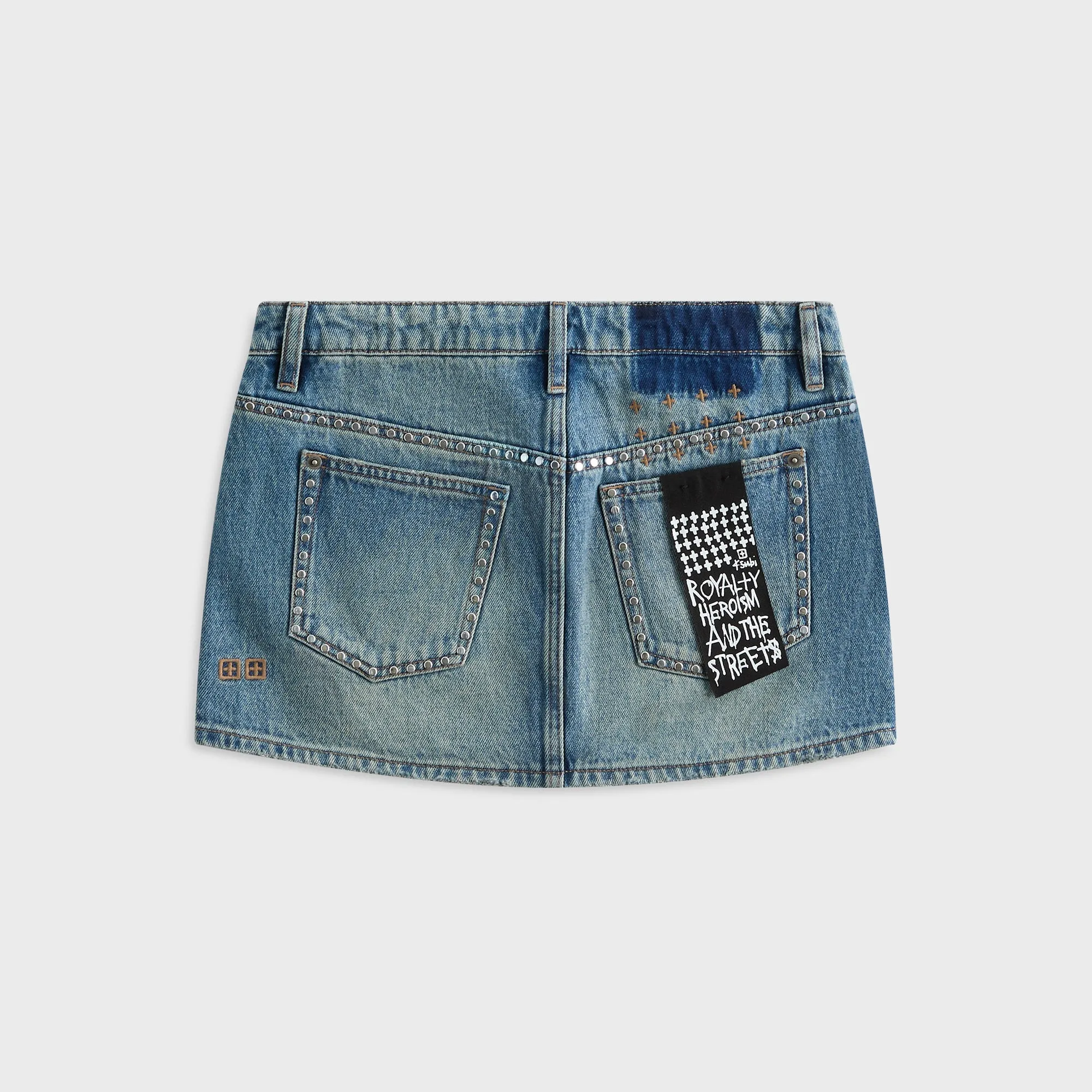 Ksubi Micro Mini Skirt - Texas Blue sold by Kith product image thumbnail 2