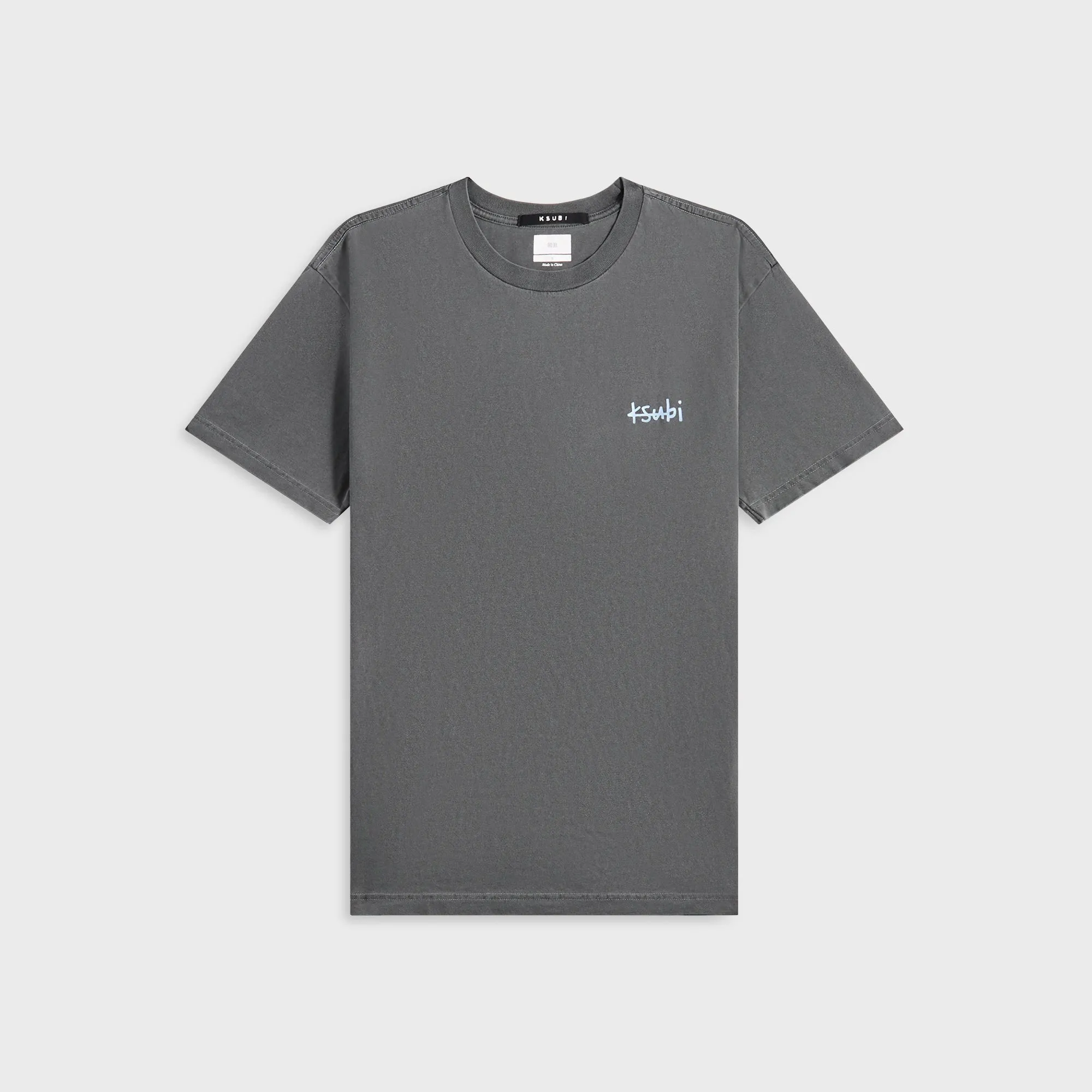 Ksubi All Day Biggie Short Sleeve Tee - Charcoal sold by Kith