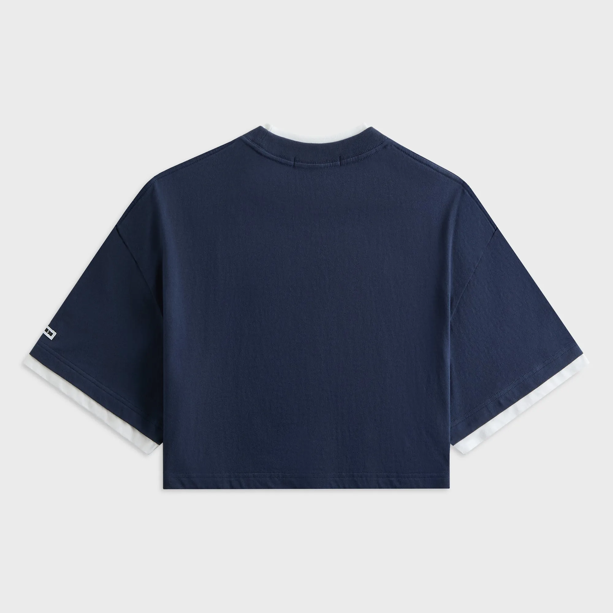Ksubi 99 Boyfriend Cropped Short Sleeve Tee - Blue sold by Kith product image thumbnail 2
