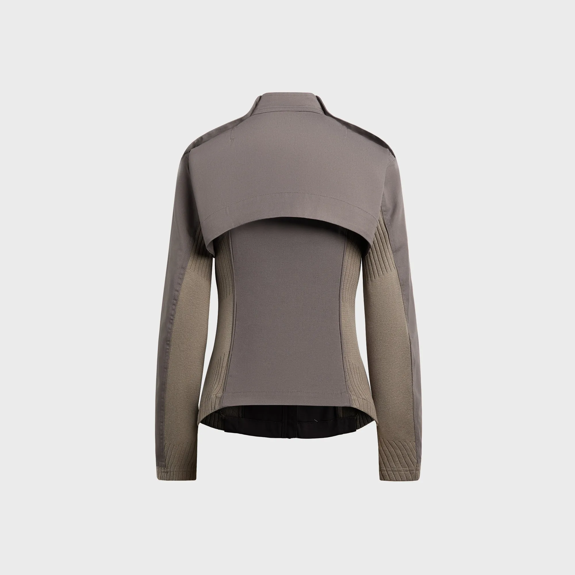 Hyein Seo Double Layer Moto Jacket - Charcoal sold by Kith product image thumbnail 2