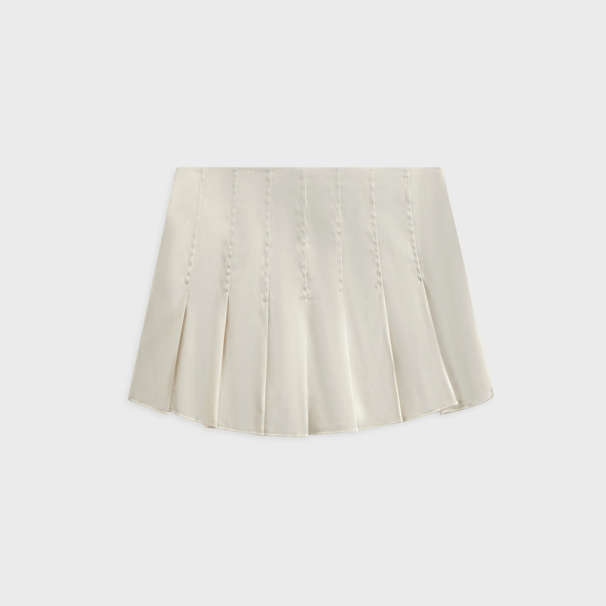 Frankies Bikinis Lilia Satin Mini Skirt - Feather sold by Kith product image thumbnail 2