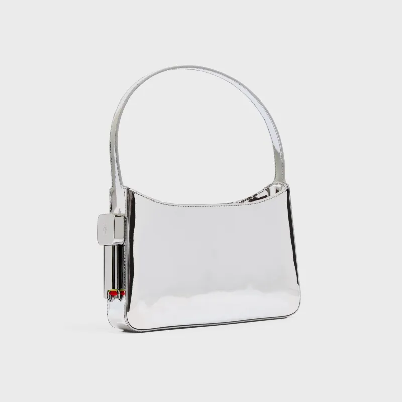Edie Parker Burn Shoulder Bag - Silver Mirror sold by Kith