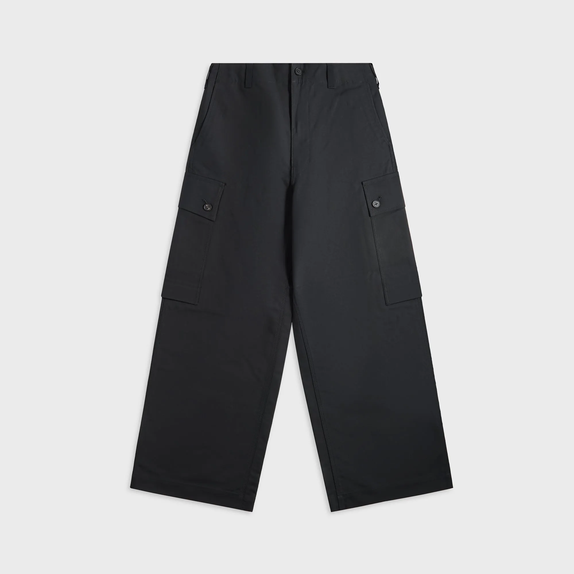 CDG Homme Wide Leg Pocket Trouser - Black sold by Kith