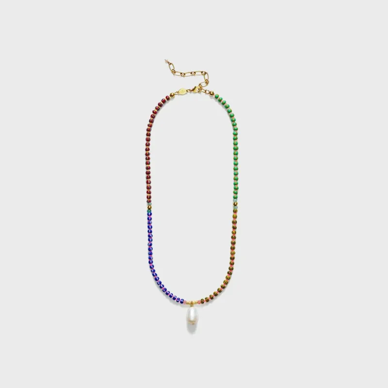 Anni Lu Magic Moments Necklace - Striped Horizon sold by Kith