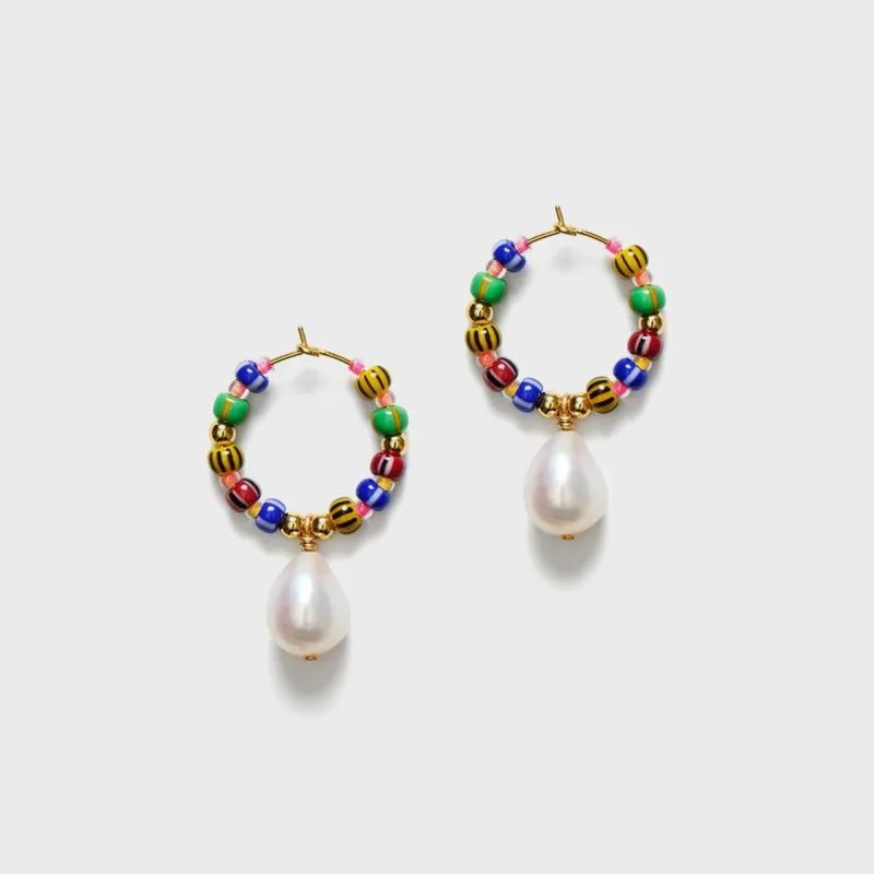 Anni Lu Magic Moments Hoop - Striped Horizon sold by Kith