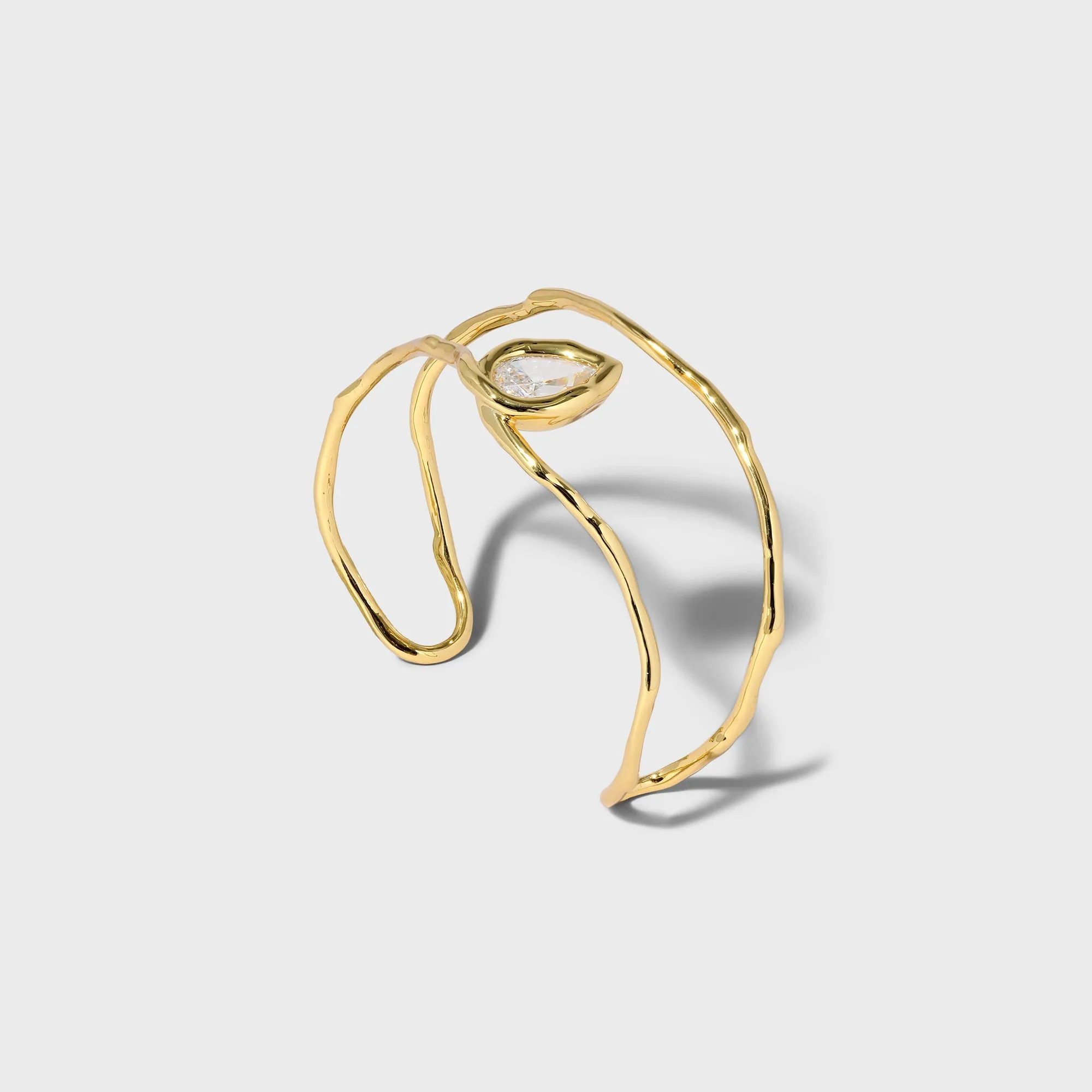 Alexis Bittar Asterales Gold Floating Cuff - Gold sold by Kith product image thumbnail 2