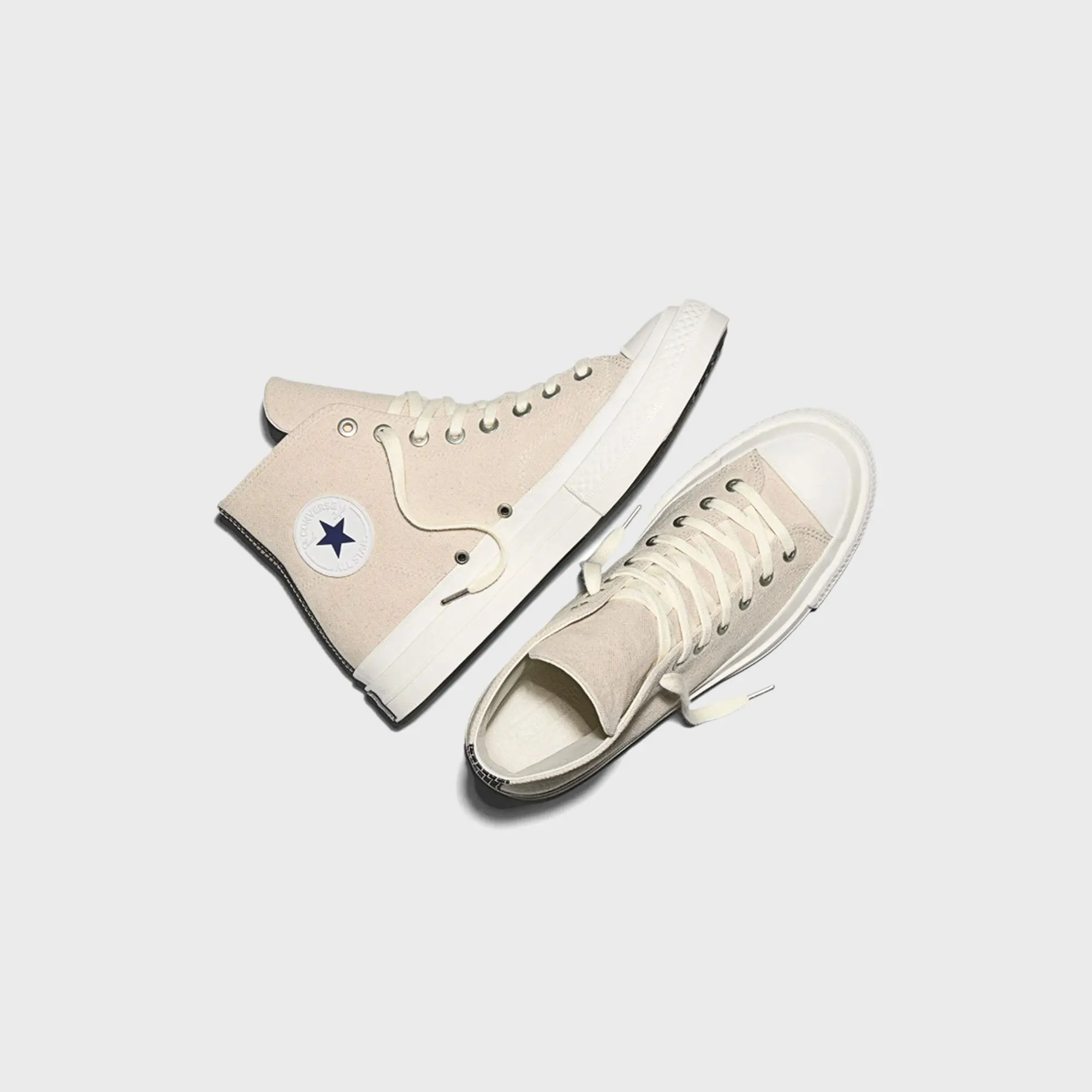 Converse First String Vintage Heavyweight Canvas - Cream / White / Navy sold by Kith product image thumbnail 5