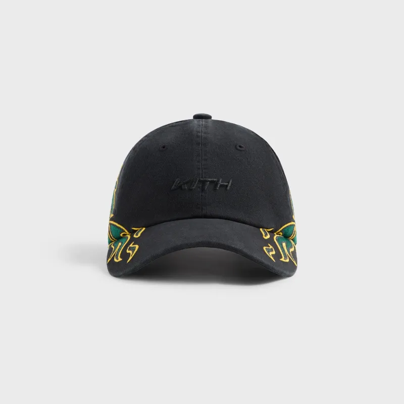 Kith for adidas Football Flames Cap - Black / Green sold by Kith