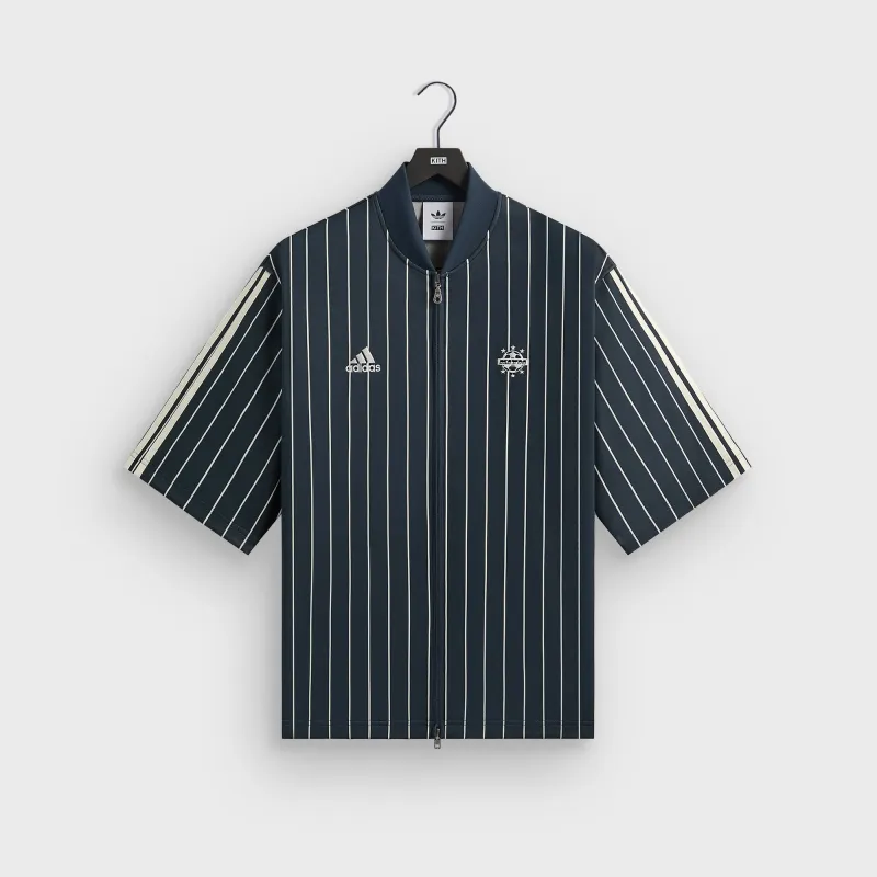 Kith for adidas Football Pinstripe Jersey - Nocturnal sold by Kith
