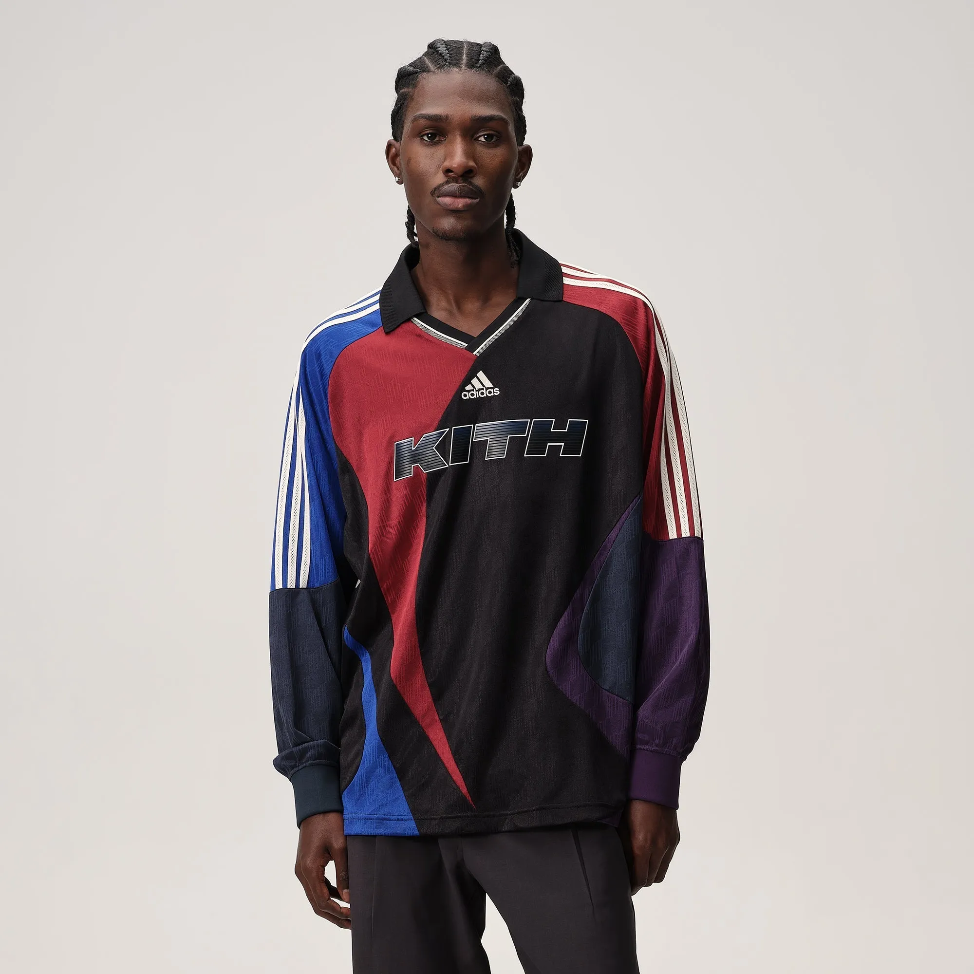Kith for adidas Football Long Sleeve Soccer Jersey - Multi | Parallel