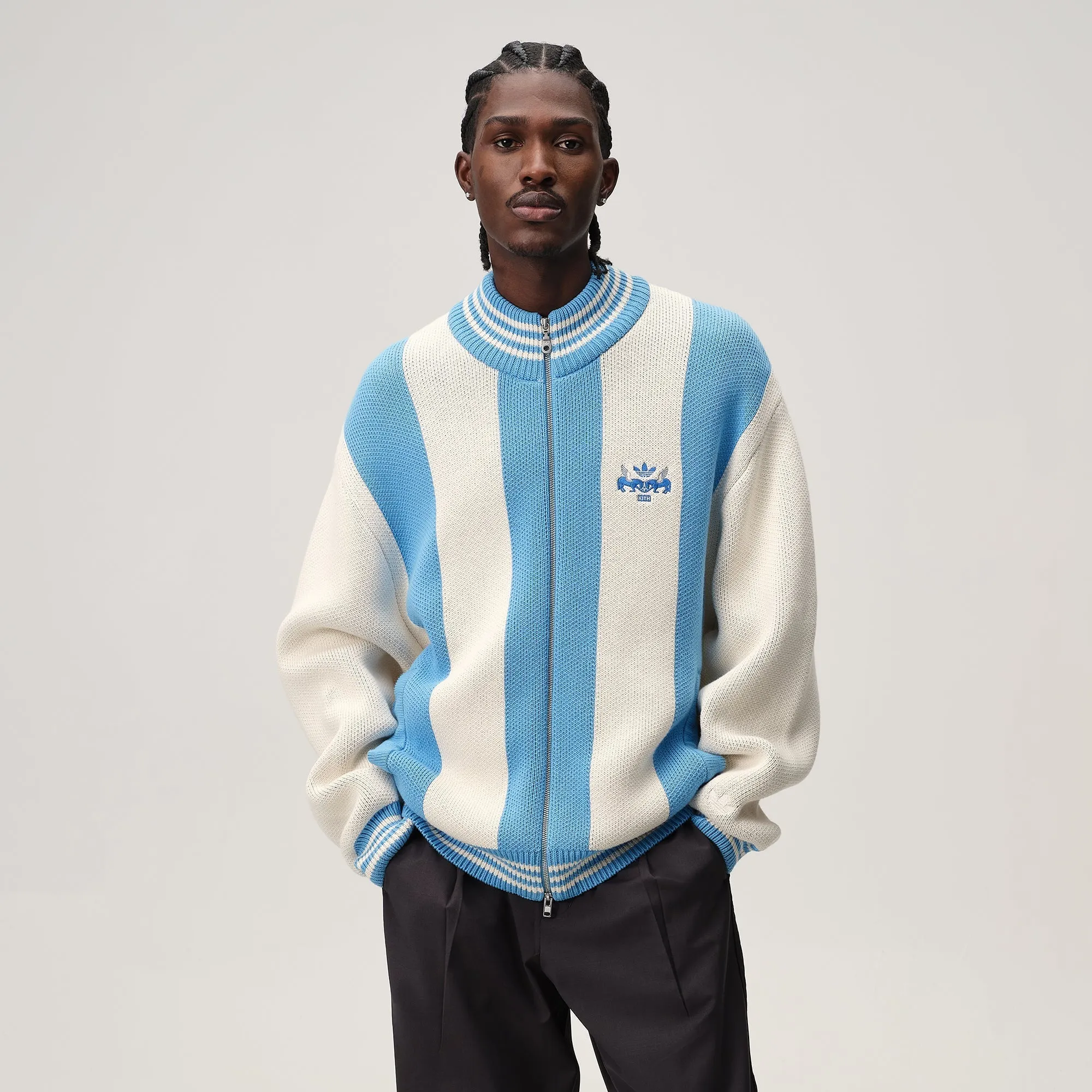 Kith for adidas Football Wyona Jacket - Gray sold by Kith product image thumbnail 2