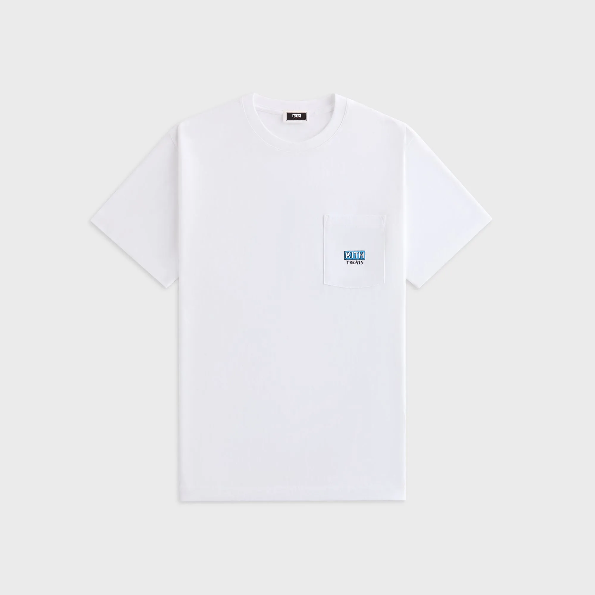 Kith Treats Swirling Live Tour Vintage Pocket Tee - White sold by Kith