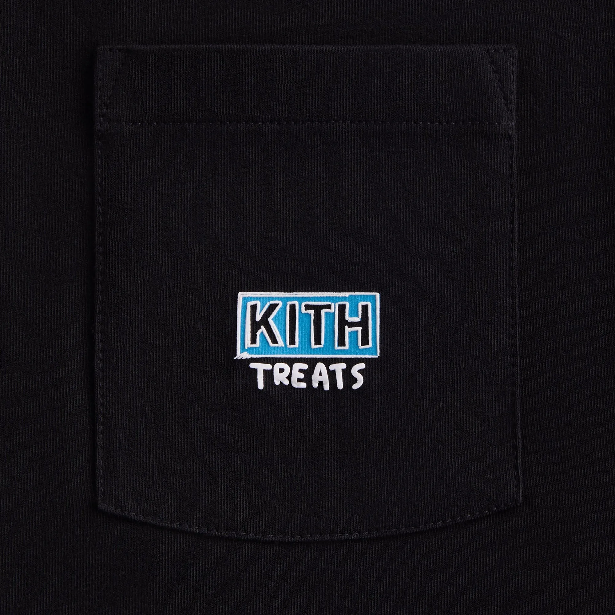 Kith Treats Swirling Live Tour Vintage Pocket Tee - Black sold by Kith product image thumbnail 3