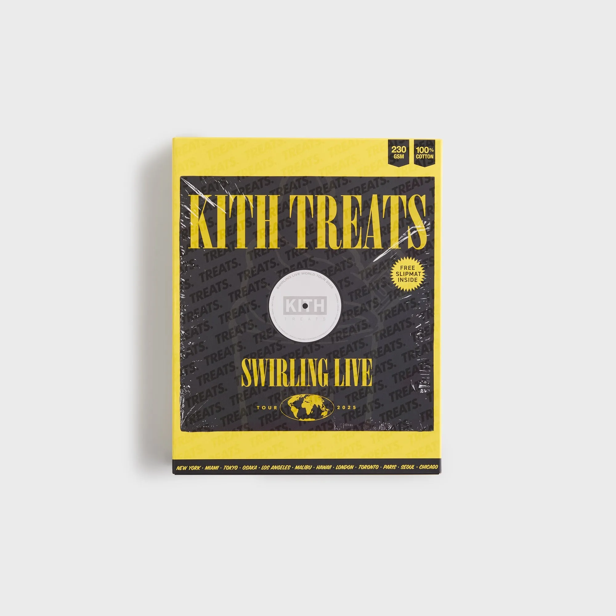 Kith Treats S.W.I.R.L. Tour Vintage Tee - Black sold by Kith product image thumbnail 5