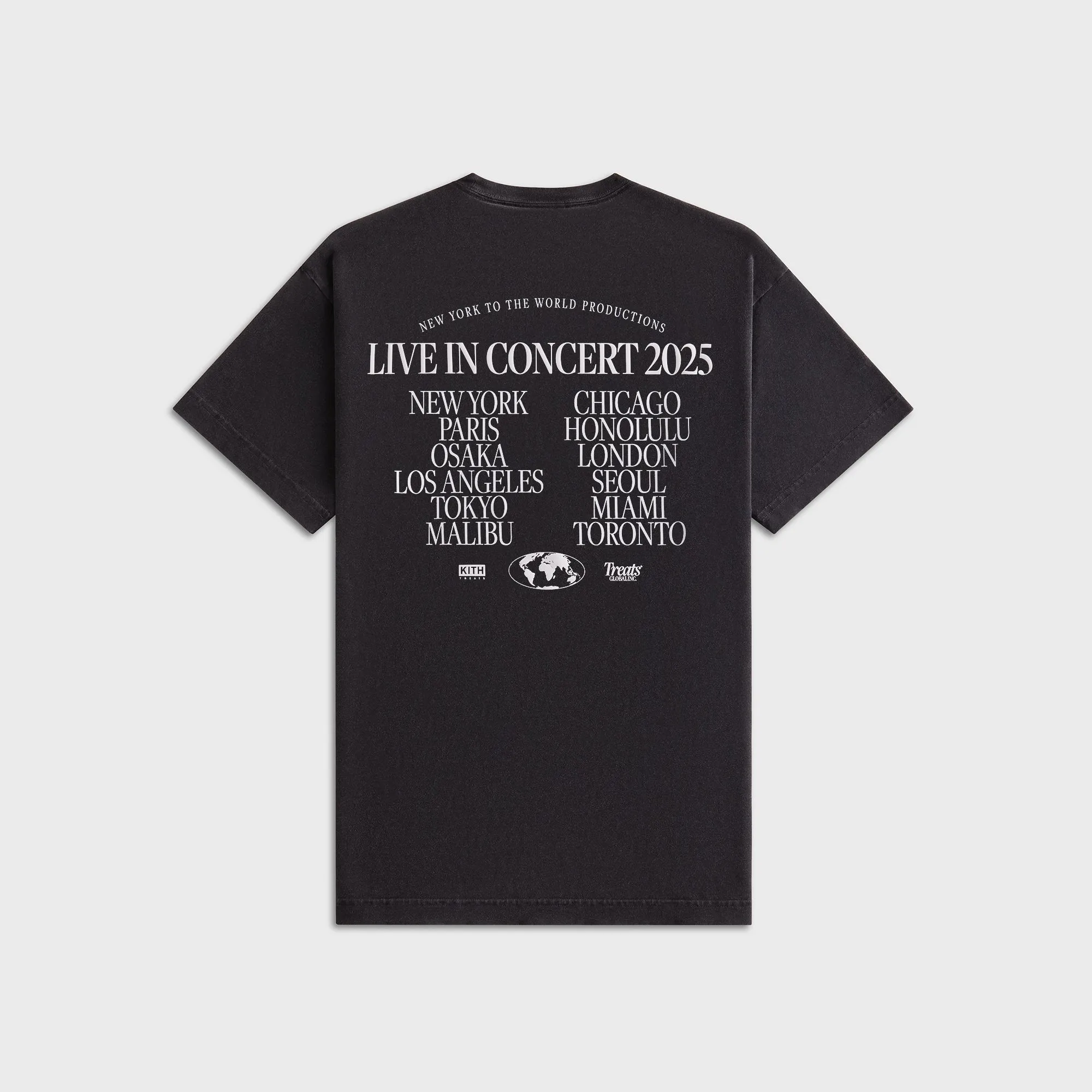 Kith Treats S.W.I.R.L. Tour Vintage Tee - Black sold by Kith product image thumbnail 2