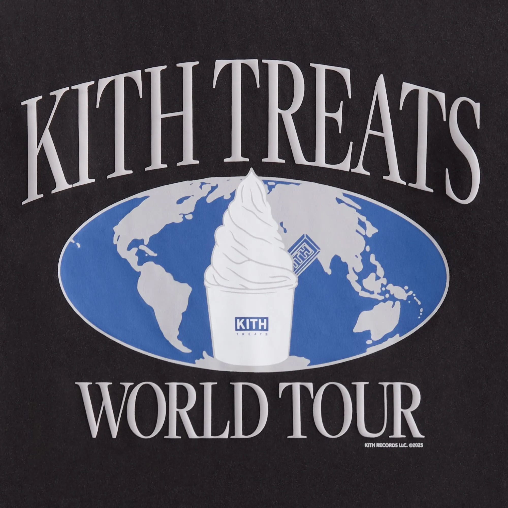 Kith Treats S.W.I.R.L. Tour Vintage Tee - Black sold by Kith product image thumbnail 3
