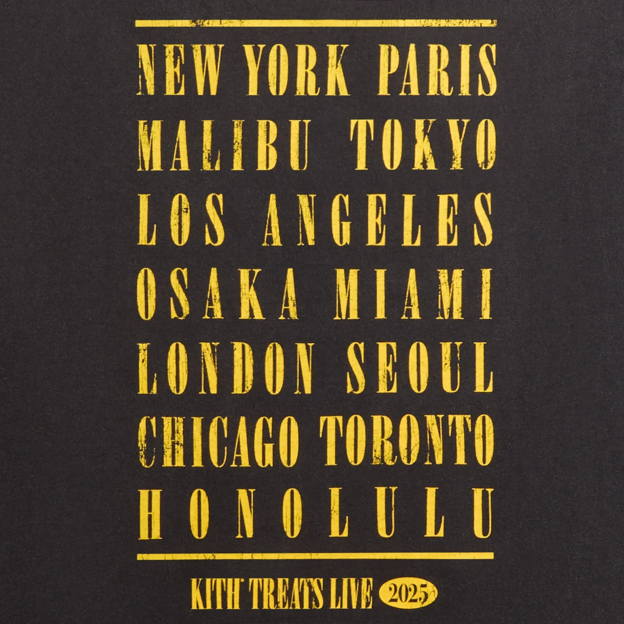 Kith Treats Heart-Shaped Swirl Vintage Tee - Black sold by Kith product image thumbnail 4