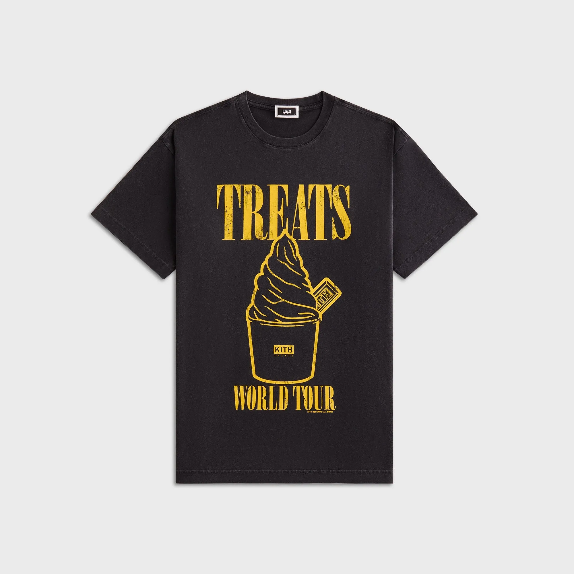 Kith Treats Heart-Shaped Swirl Vintage Tee - Black sold by Kith