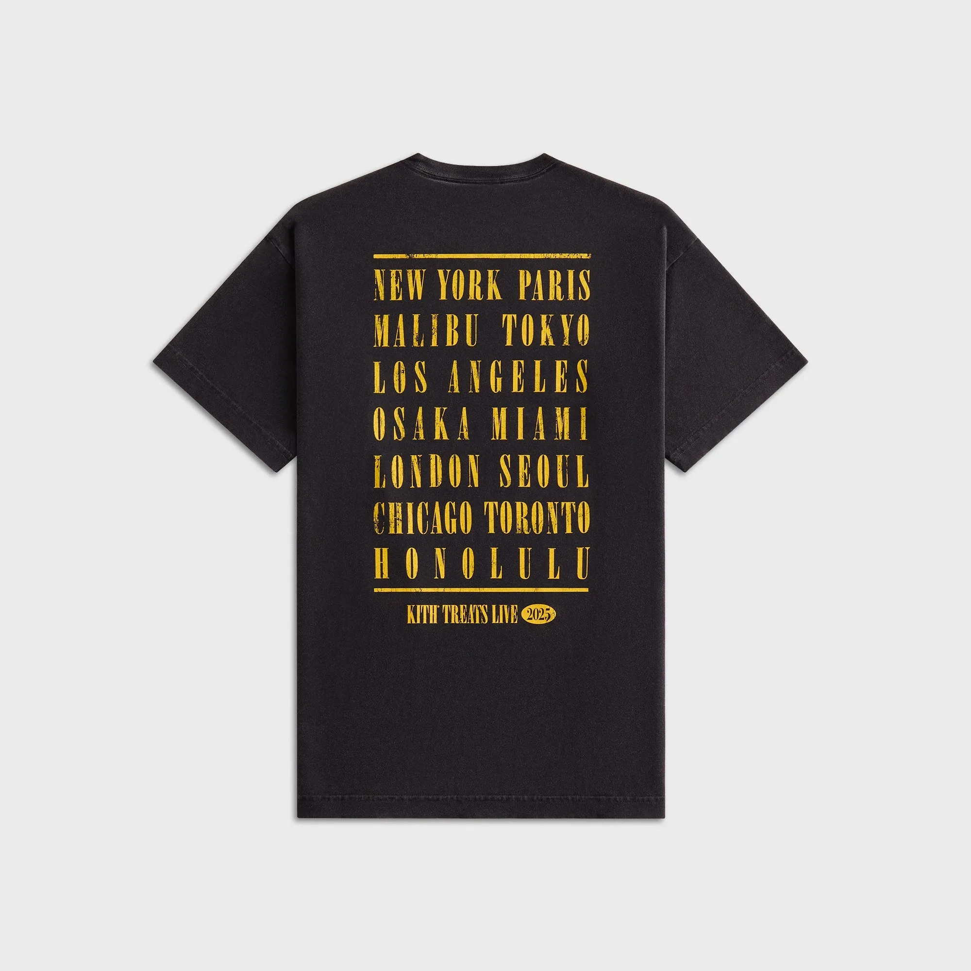 Kith Treats Heart-Shaped Swirl Vintage Tee - Black sold by Kith product image thumbnail 2