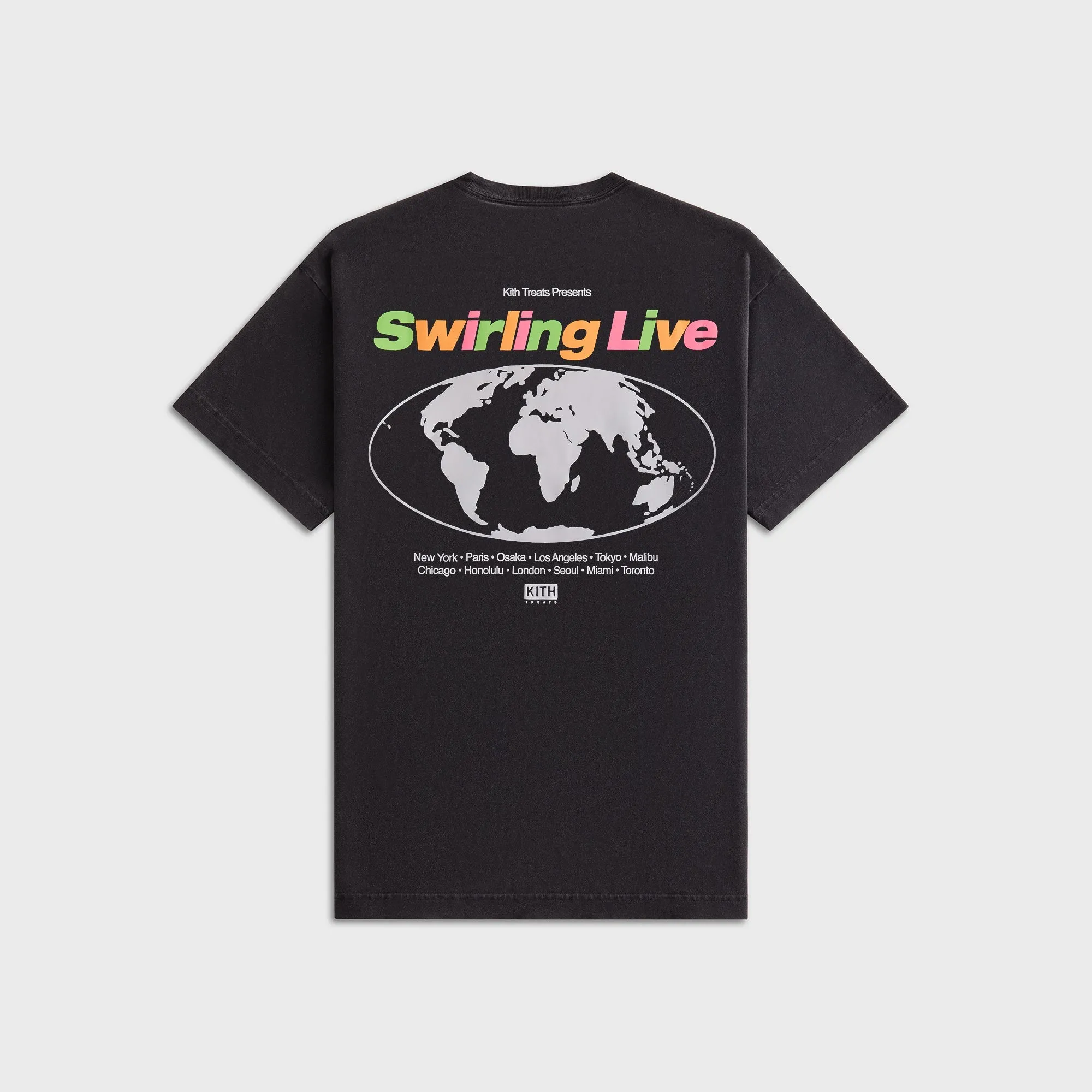 Kith Treats Bizarre Love Swirl Vintage Tee - Black sold by Kith product image thumbnail 2