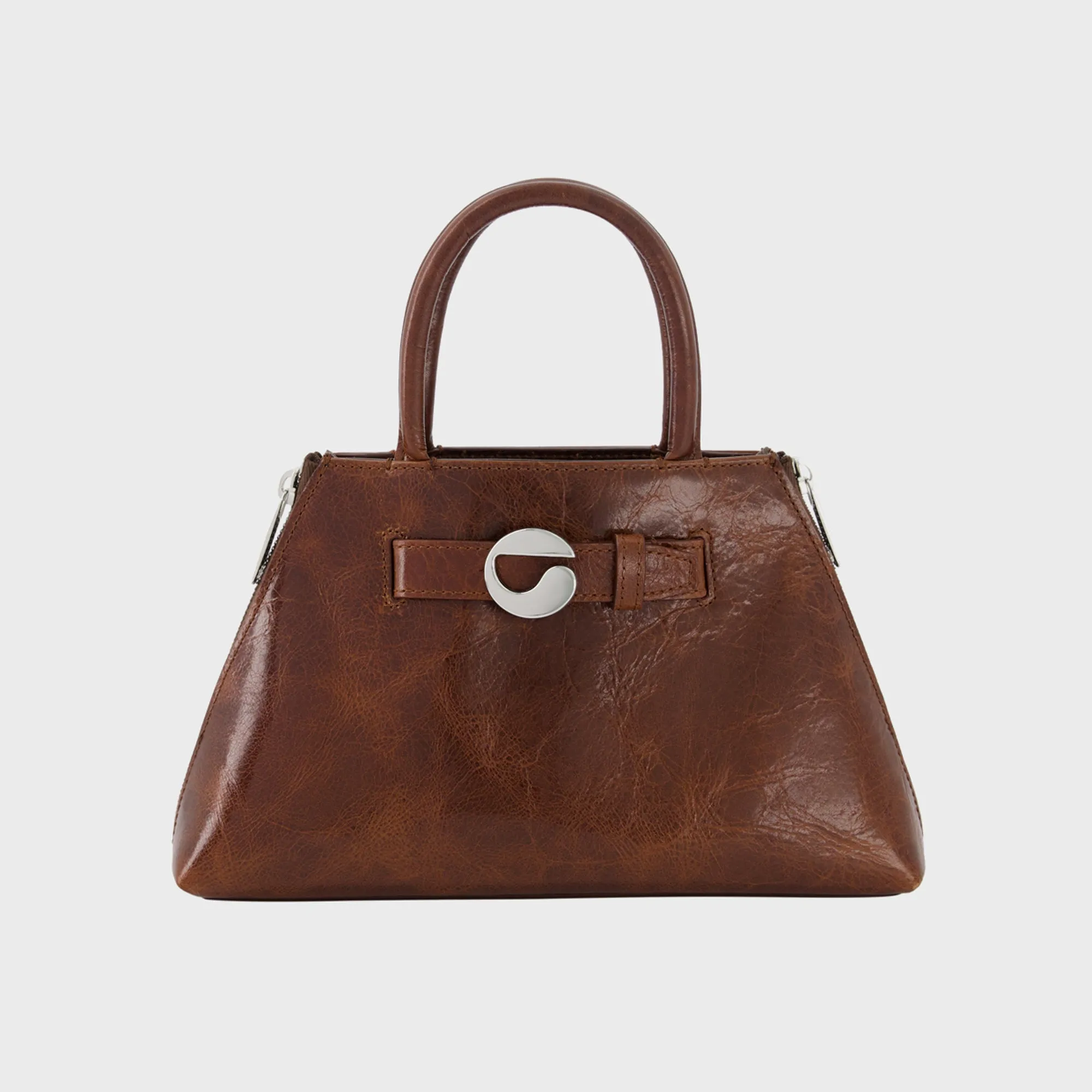 Coperni Mini Data Bag - Brown sold by Kith