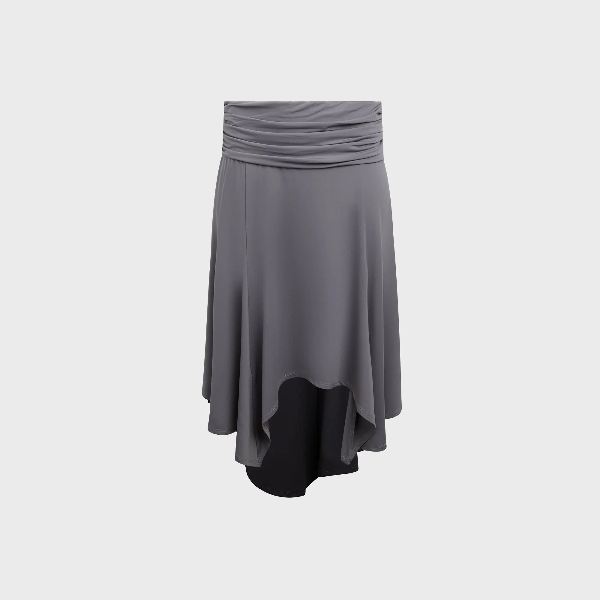 GUIZIO Soffiano Skirt - Charcoal sold by Kith