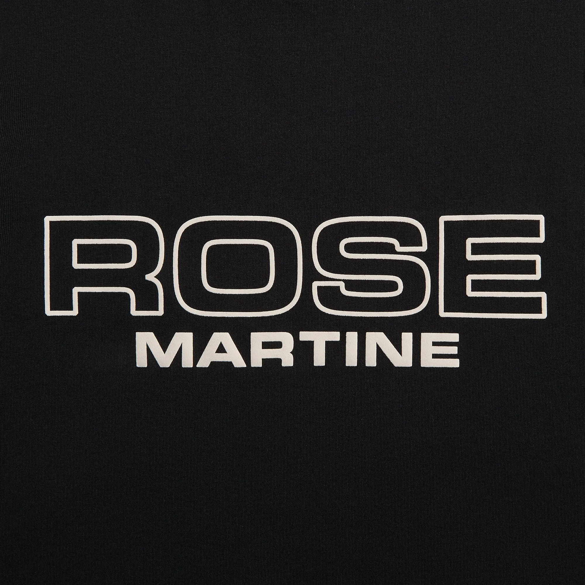 Martine Rose Classic Tee - Black Rose Martine sold by Kith product image thumbnail 3