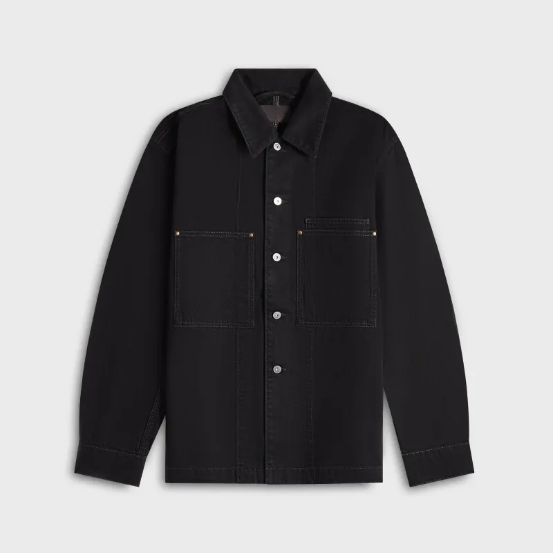 Lemaire Workwear Overshirt - Black sold by Kith