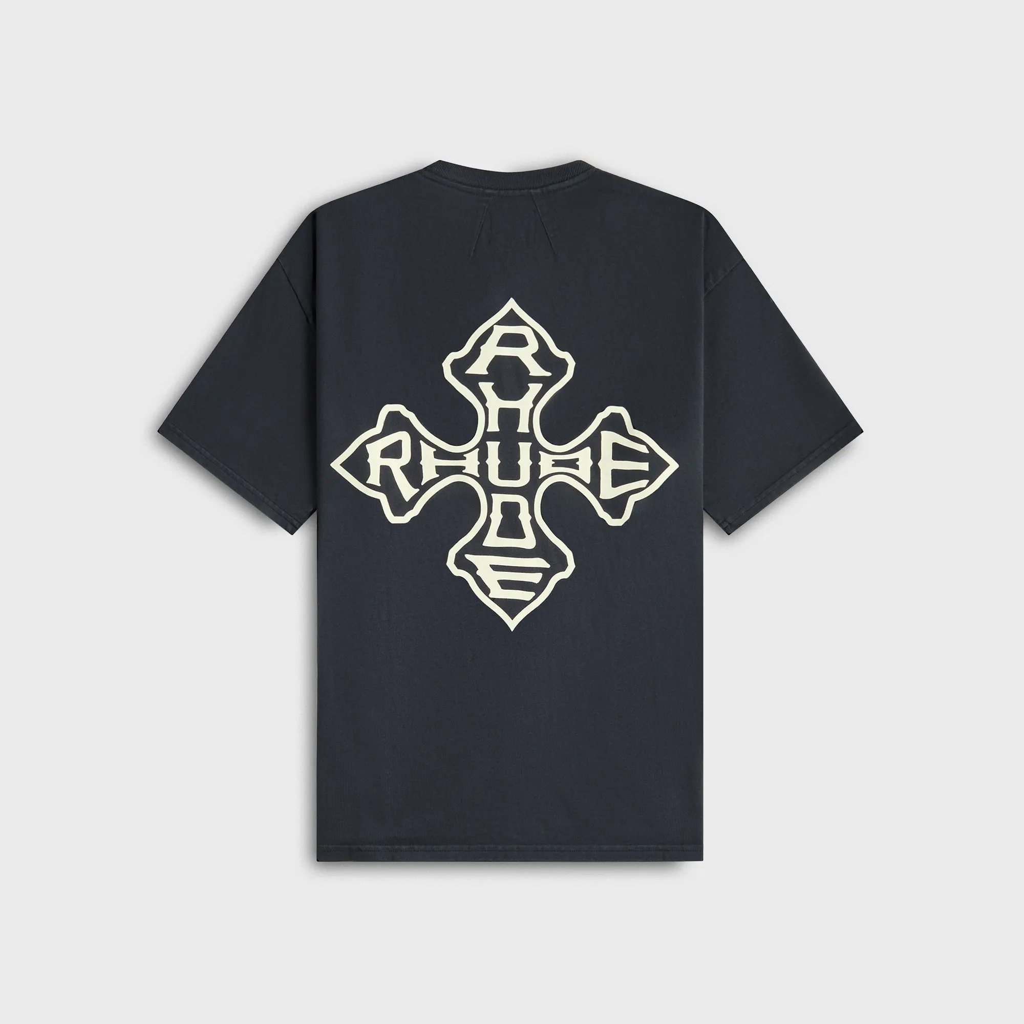 Rhude Cross Tee - Vintage Black sold by Kith product image thumbnail 2