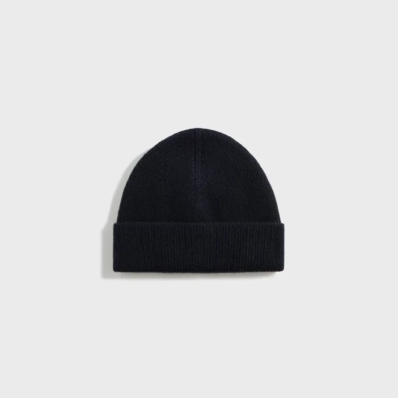 Lemaire Beanie - Midnight Black made by Lemaire