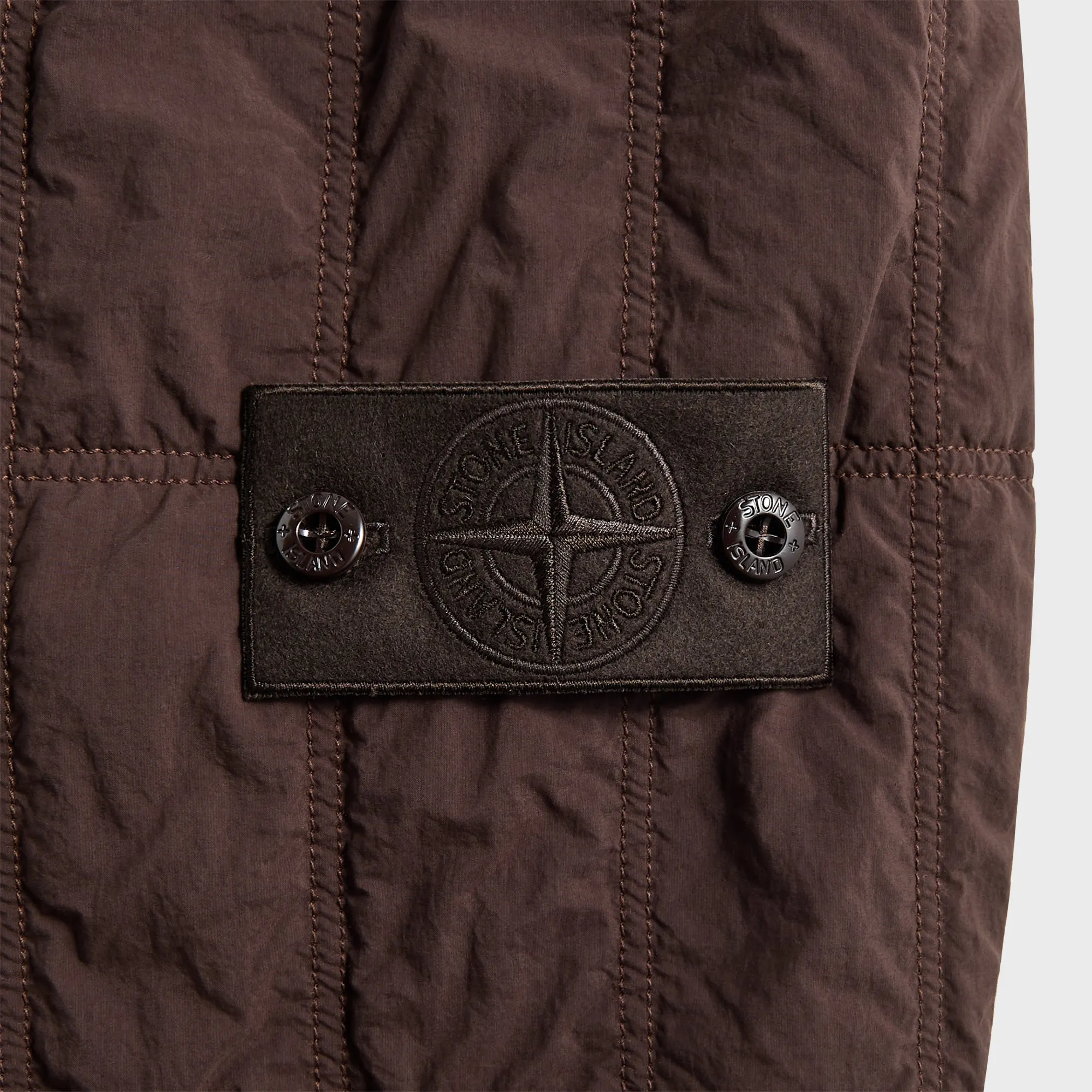 Stone Island Ghost Shirt Jacket - Brown sold by Kith product image thumbnail 3