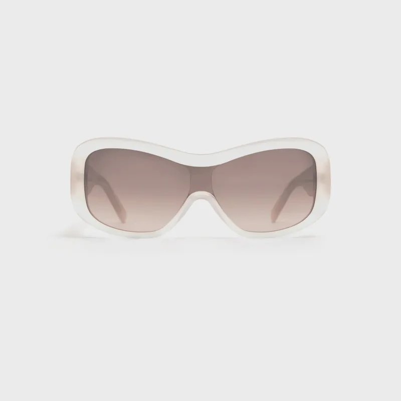 DMY Studios Nina Sunglasses - White sold by Kith