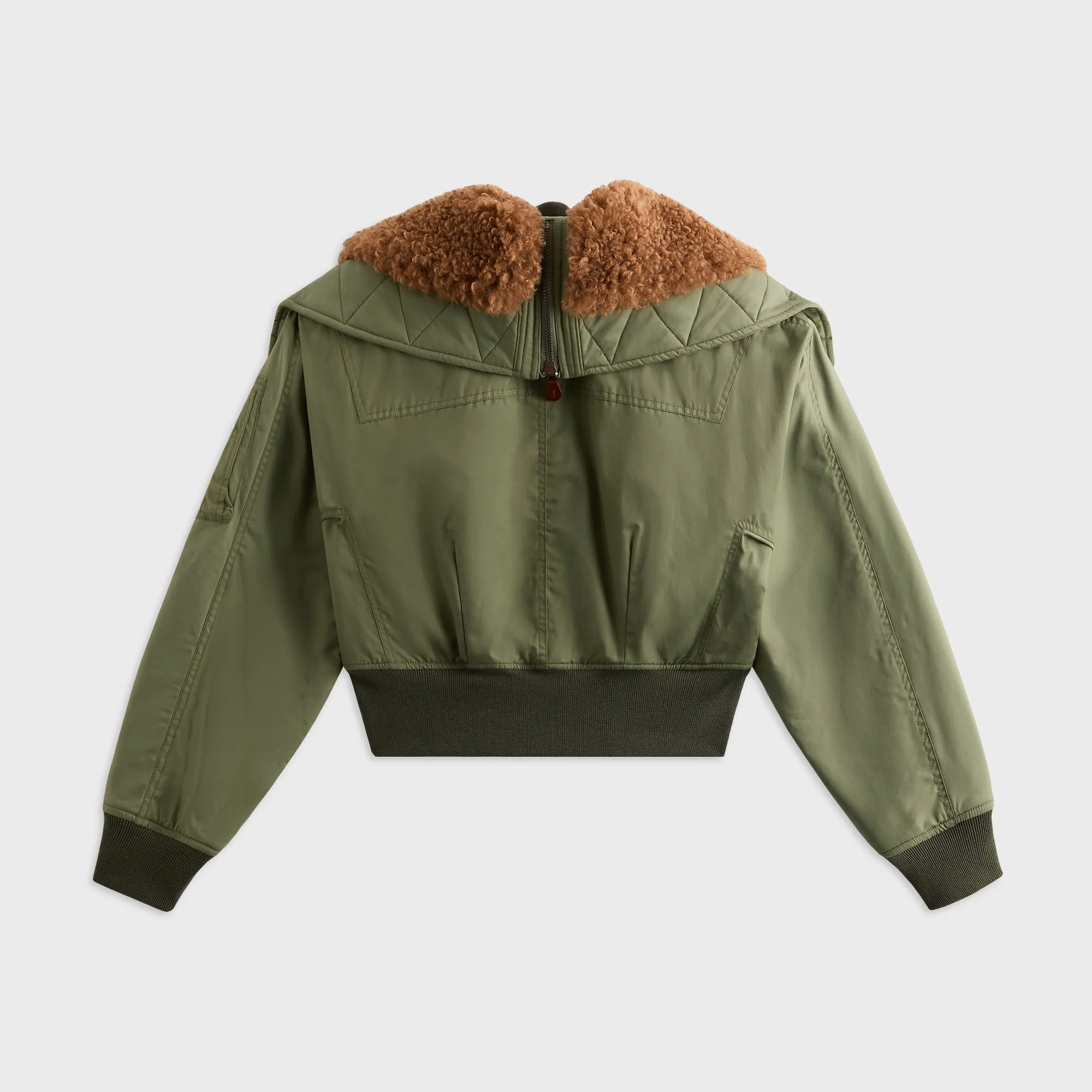 R13 Cropped Flight Bomber - Sage Green sold by Kith product image thumbnail 2