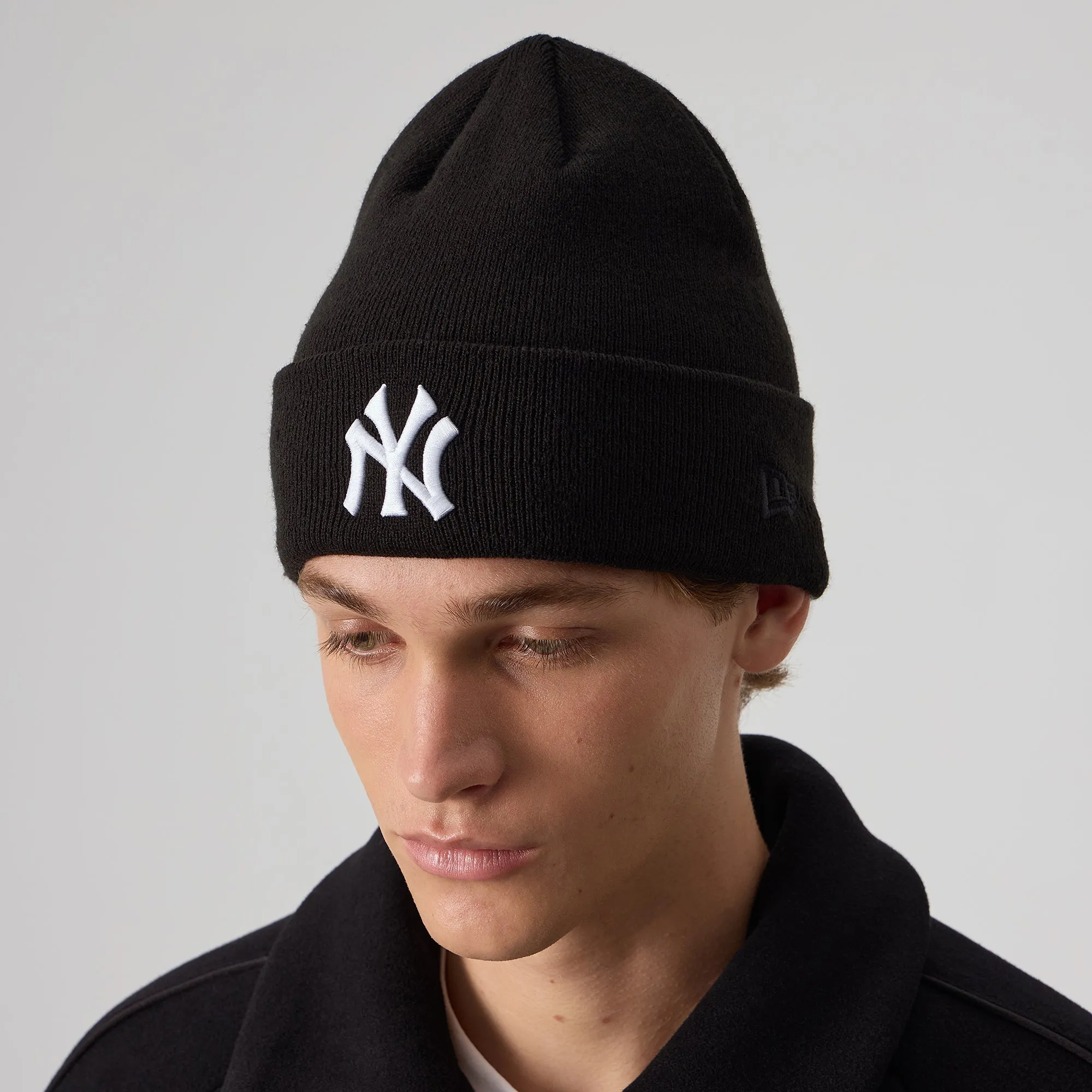 Kith & New Era for the New York Yankees Knit Beanie - Black sold by Kith product image thumbnail 2