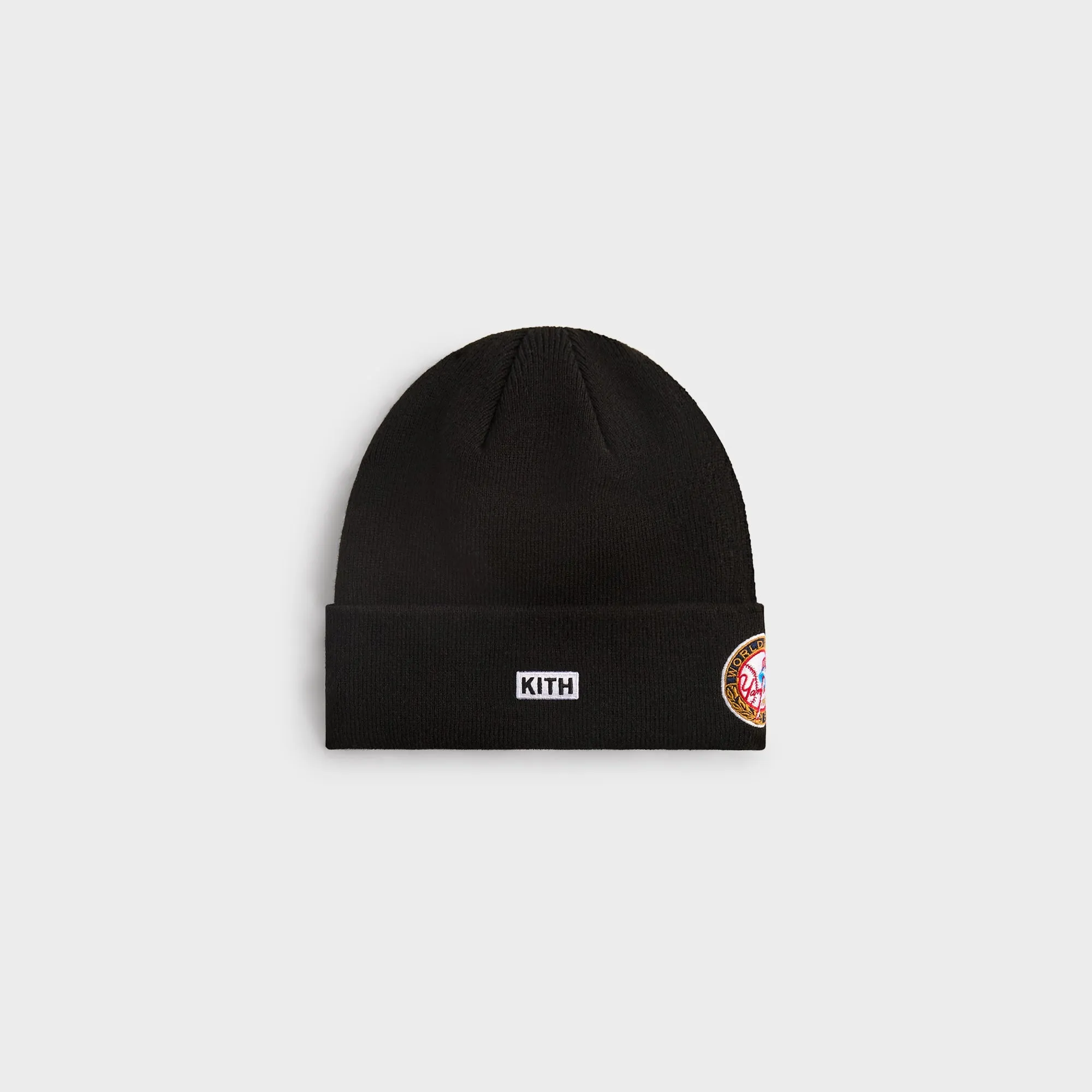 Kith & New Era for the New York Yankees Knit Beanie - Black sold by Kith product image thumbnail 3
