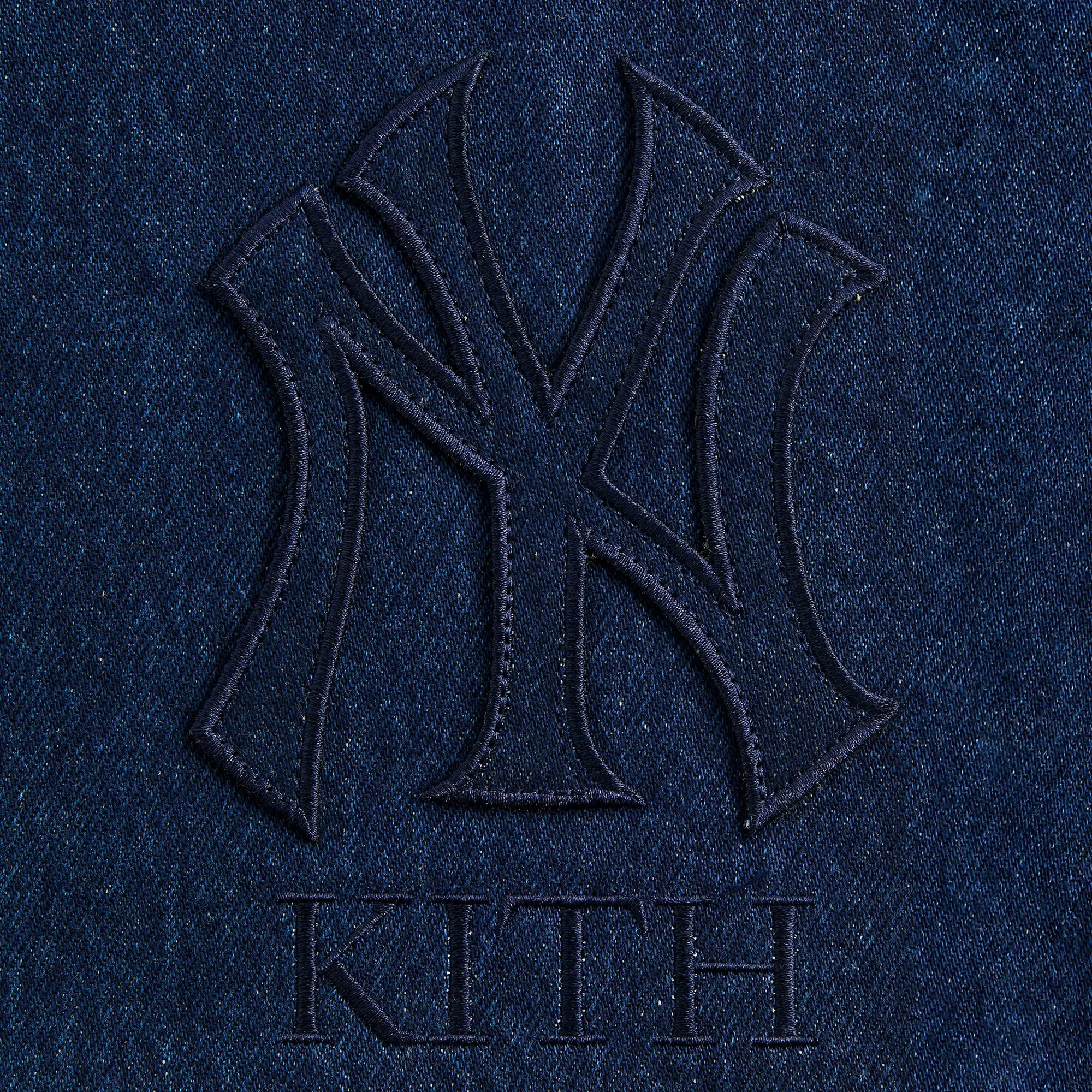 Kith for the New York Yankees Jay Indigo Denim Jacket - Mid Indigo sold by Kith product image thumbnail 5